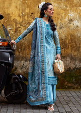 Saffira by Gulaal Embroidered Lawn Suits Unstitched 3 Piece - GL25SL 03 INAYAH